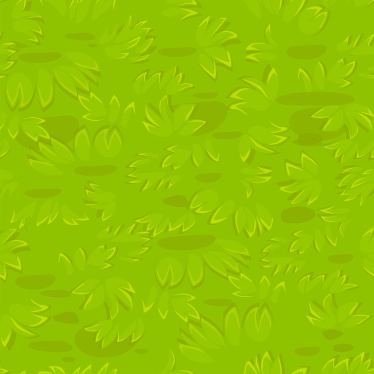 Vettore gratuito erba strutturata senza cuciture. modello di erba naturale.