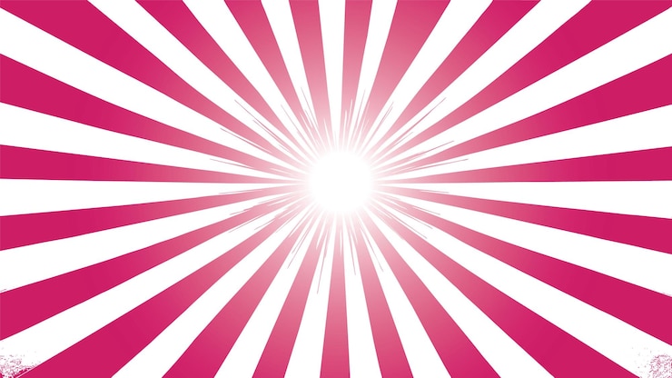 Vettore gratuito esplosione stellare geometrica rosa