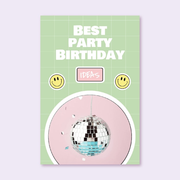Fantastica grafica per blog di idee per feste di compleanno