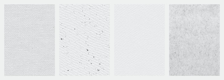 Vettore gratuito fascio di texture di carta