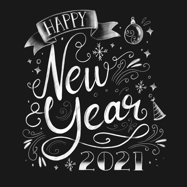 Felice anno nuovo 2021 scritte