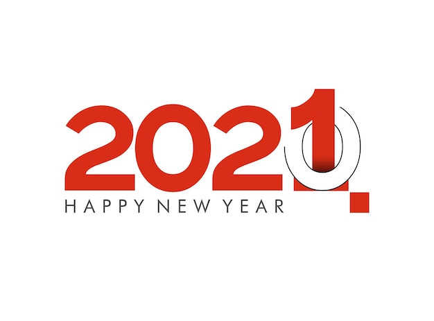 Felice Anno Nuovo 2022 Testo Tipografia Design Patter, illustrazione vettoriale.