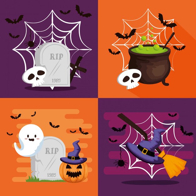 Felice halloween con set
