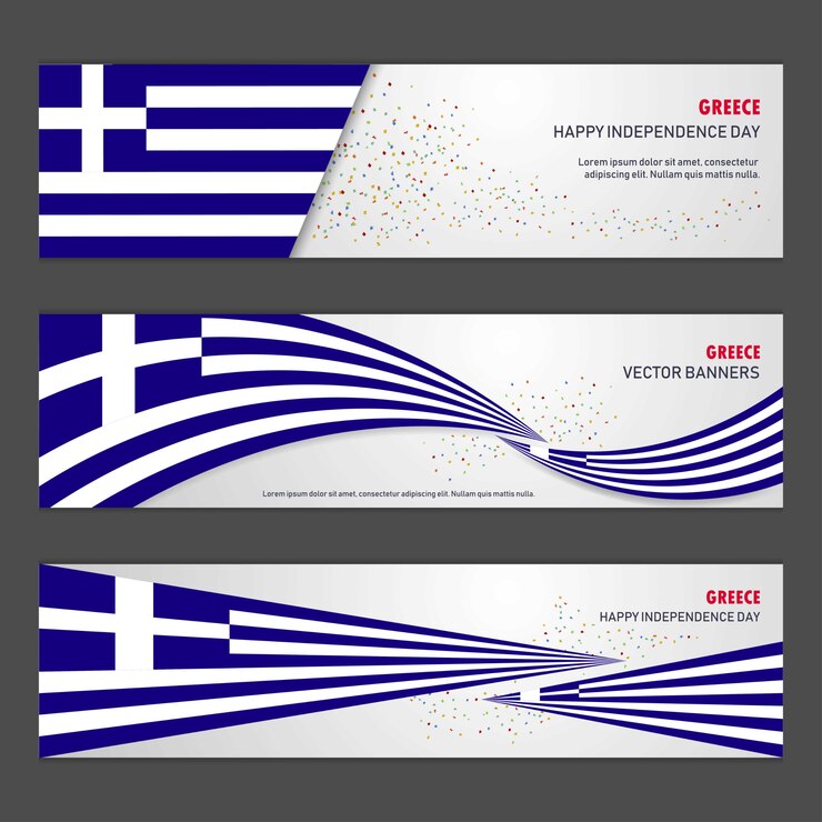 Vettore gratuito festa dell'indipendenza della grecia