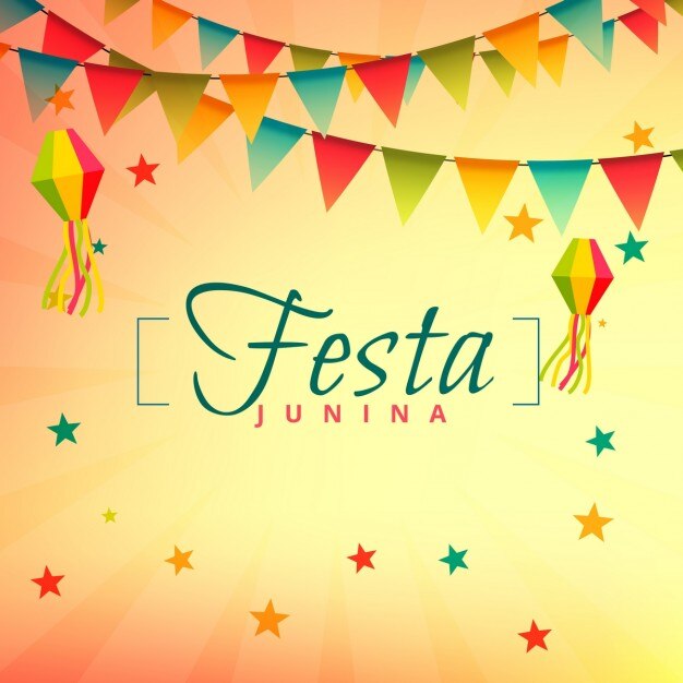 Vettore gratuito festa junina disegno evento festival