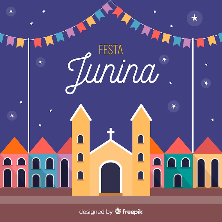 Vettore gratuito festa junina