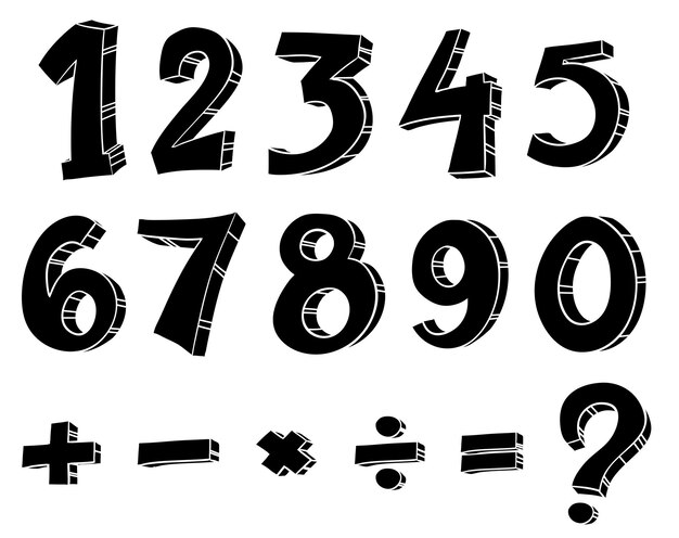 Figure numeriche e operazioni matematiche