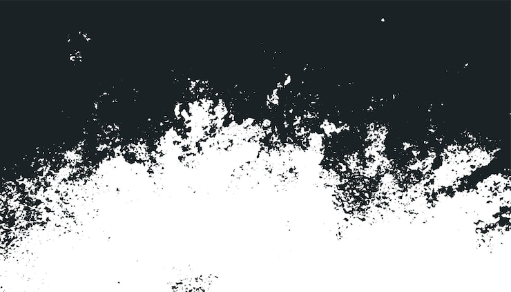Vettore gratuito fondo afflitto in bianco e nero astratto di struttura