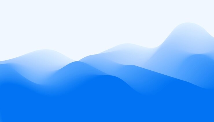 Vettore gratuito fondo blu astratto di stile fluido con movimento fluente