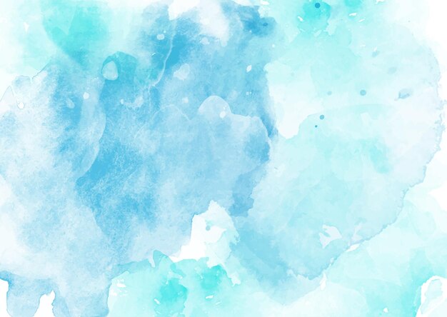 Fondo blu astratto di struttura dell'acquerello