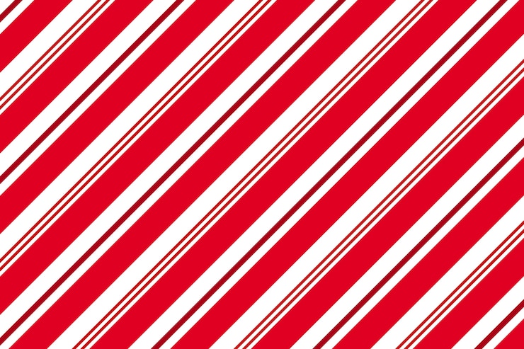 Vettore gratuito fondo del bastoncino di zucchero di design piatto
