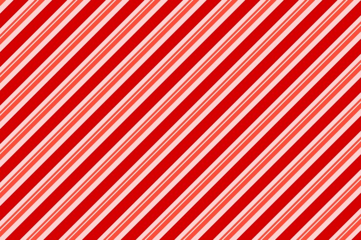 Vettore gratuito fondo del bastoncino di zucchero di design piatto