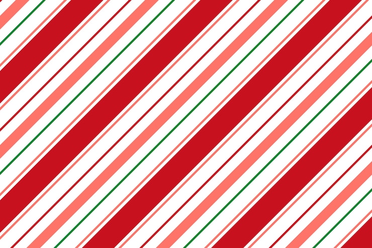 Vettore gratuito fondo del bastoncino di zucchero di design piatto
