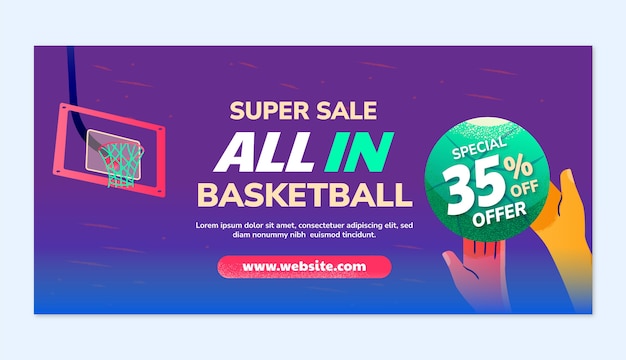 Fondo di vendita di pallacanestro di struttura di pendenza