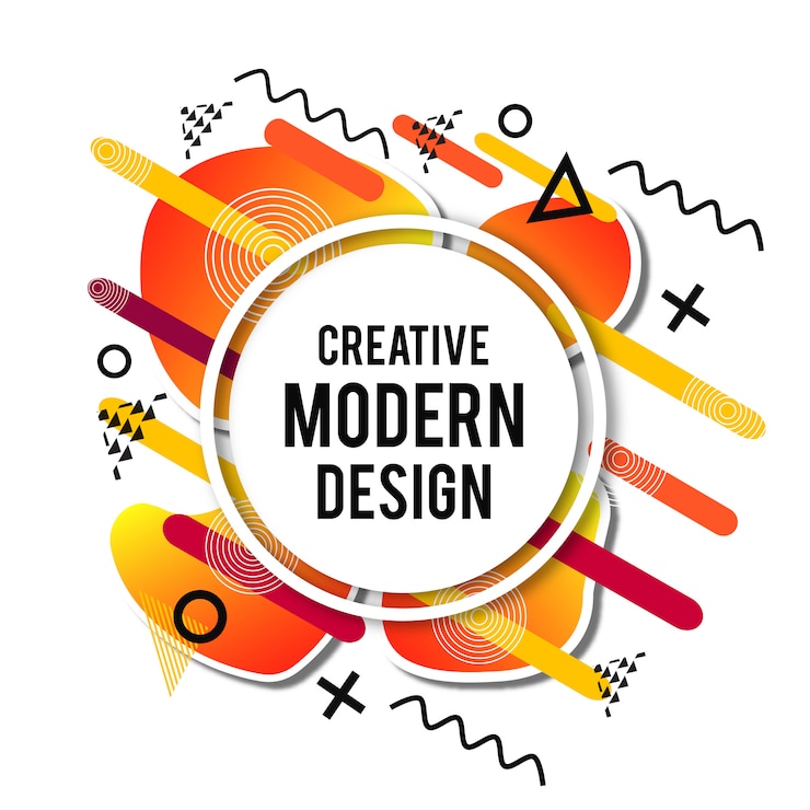 Vettore gratuito fondo fluido variopinto di arte moderna di pendenza