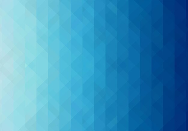 Fondo geometrico blu del modello moderno del triangolo