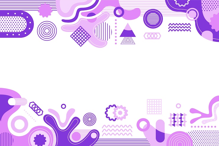Vettore gratuito fondo geometrico piatto