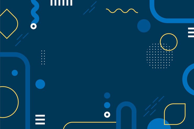 Vettore gratuito fondo geometrico piatto