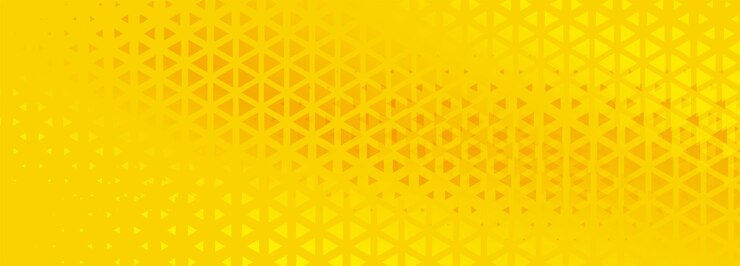 Vettore gratuito fondo giallo del modello del triangolo di semitono