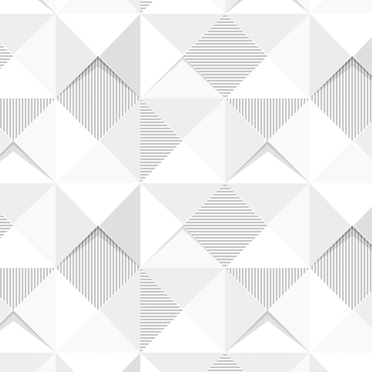 Vettore gratuito fondo modellato triangolo geometrico bianco senza cuciture