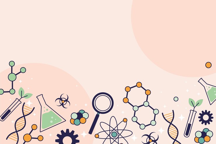 Vettore gratuito fondo piatto della giornata nazionale della scienza