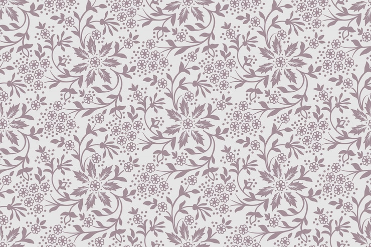 Vettore gratuito fondo senza cuciture del fiore. texture elegante per sfondi.