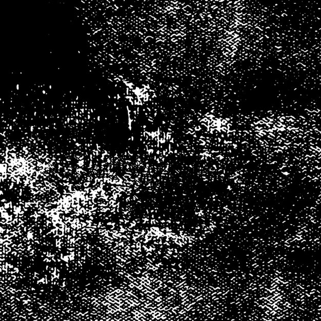 Fondo strutturato afflitto in bianco e nero di lerciume