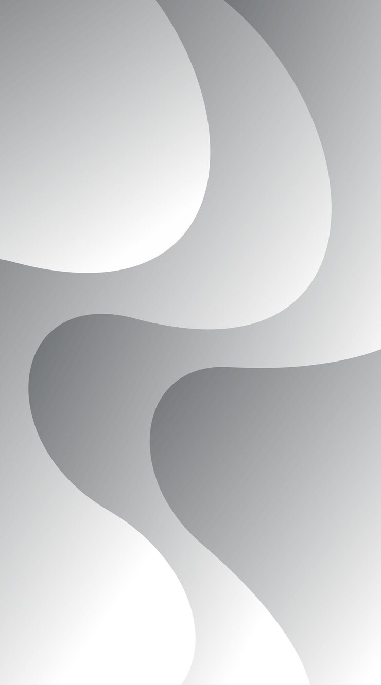 Vettore gratuito forme di gradiente grigio astratto