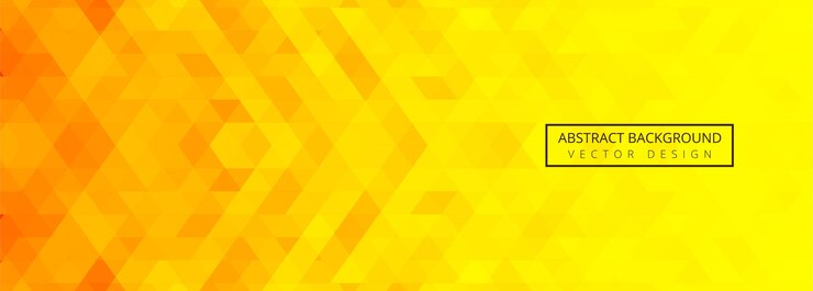 Vettore gratuito geometrico astratto arancione e giallo