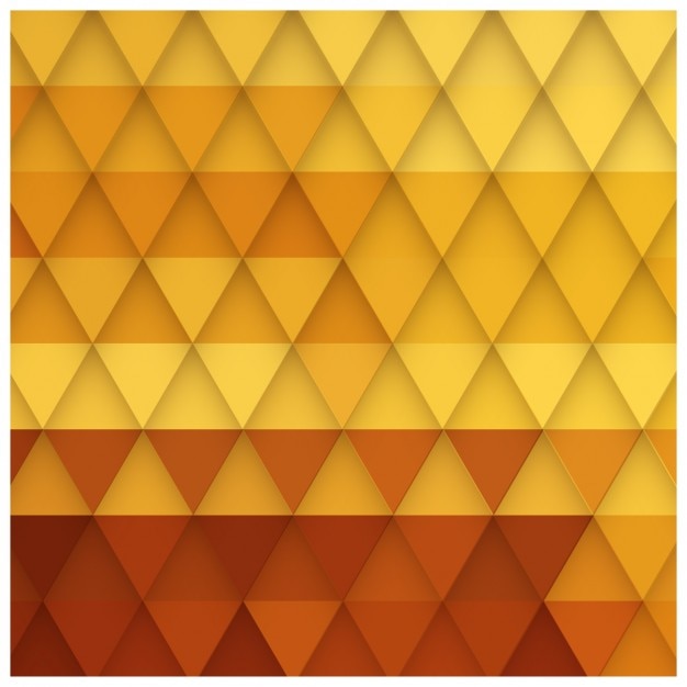 Vettore gratuito giallo forme triangolari sfondo