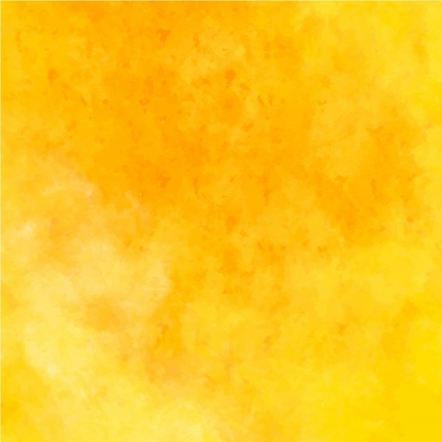 Vettore gratuito giallo sfondo acquerello