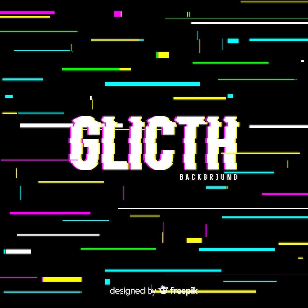 Glitch background