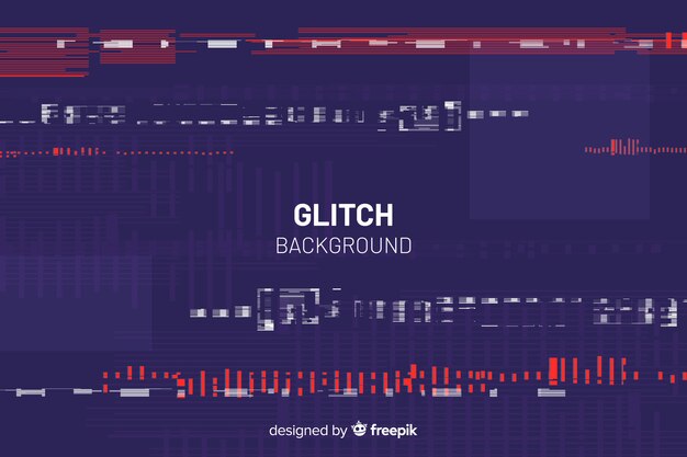 Glitch background