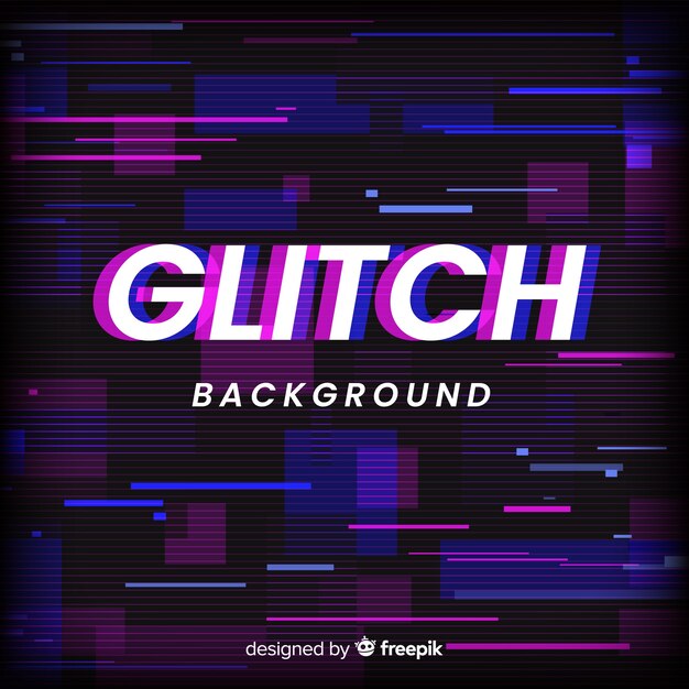 Glitch background