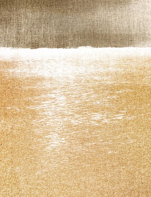 Golden hour by the sea vintage illustration, remix di opere d'arte originali.