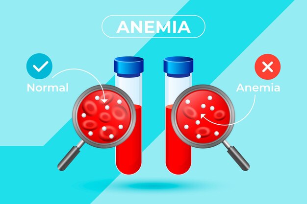 Gradiente di sangue infografica