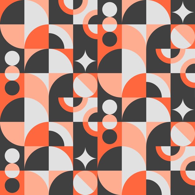 Gradiente disegno geometrico del motivo a mosaico
