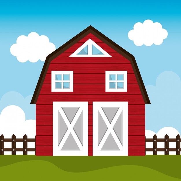 Grafica fresca dell'azienda agricola