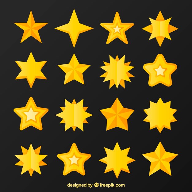 Grande collezione di stelle