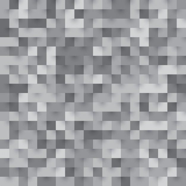 Vettore gratuito grigio modello pixelated
