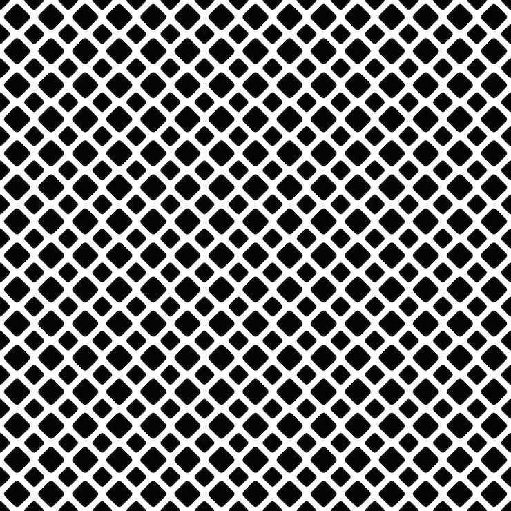 Vettore gratuito grigio quadrato diagonale senza soluzione di continuità in bianco e nero sfondo - disegno grafico vettoriale