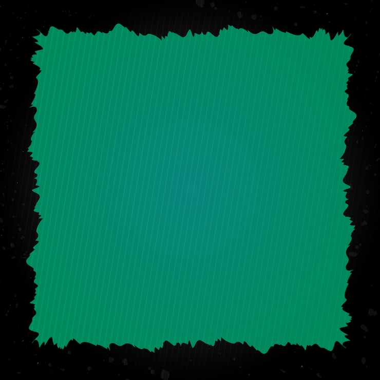 Vettore gratuito grunge cornice con sfondo verde