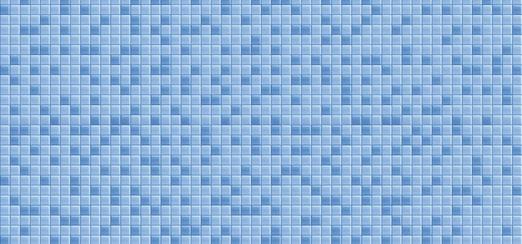 Vettore gratuito il classico modello di mosaico di piscina
