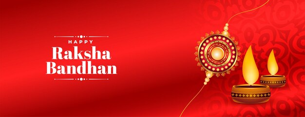 Il tradizionale festival di raksha bandhan ha decorato lo sfondo