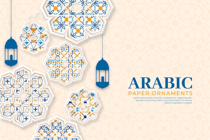 Vettore gratuito illustrazione araba di design piatto