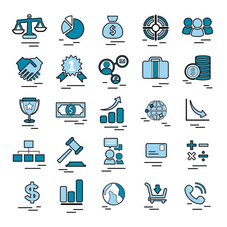 Vettore gratuito illustrazione del business di avvio