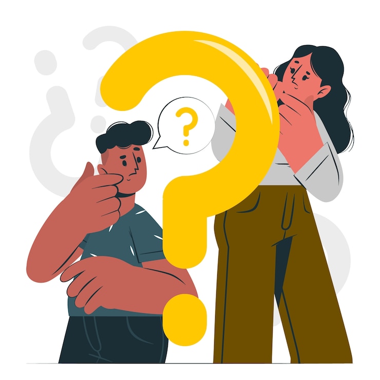 Vettore gratuito illustrazione del concetto di persone di curiosità