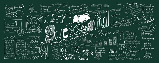 Illustrazione del concetto di successo