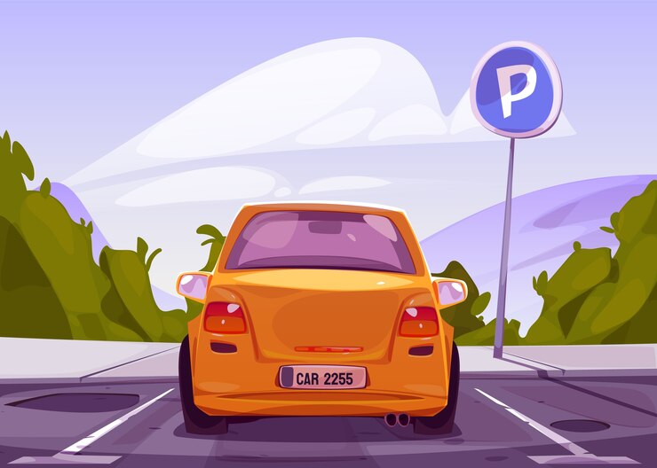 Vettore gratuito illustrazione del veicolo in stile cartone animato