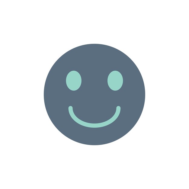 Illustrazione del volto sorridente emoji